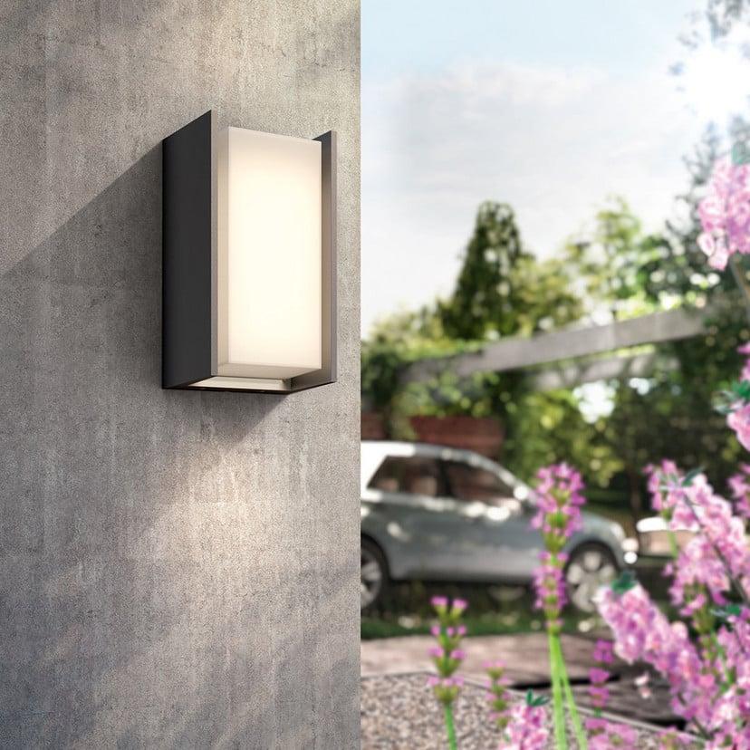 lampenwelt Philips Hue White Turaco LED-Außenwandleuchte Großer Ausverkauf