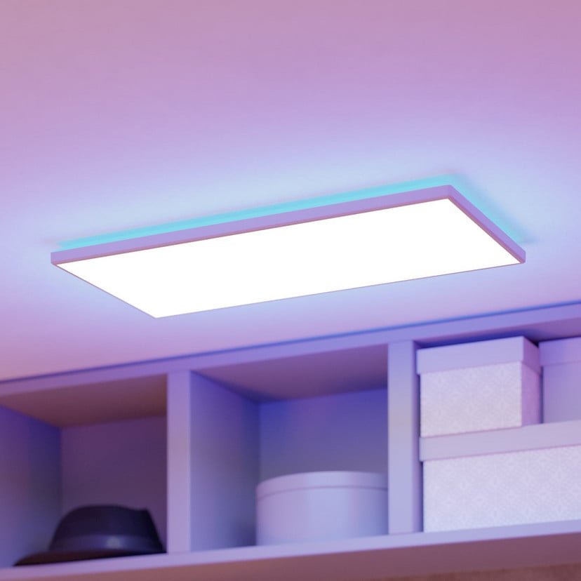 lampenwelt EGLO connect LED-Panel Rovito-Z weiß 57 x 30 cm Kunststoff