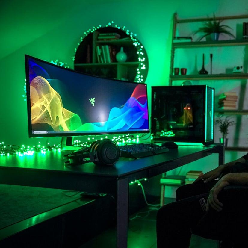 lampenwelt Lichterkette Twinkly RGB schwarz 400-flammig 32m Kostenlose Rückgabe