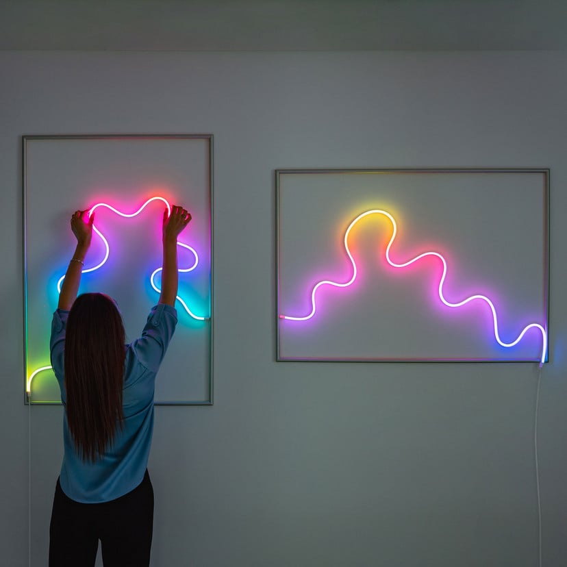 lampenwelt Twinkly Light flex LED-Lichtschlauch RGB 2m WIFI Nur noch ein Tag übrig