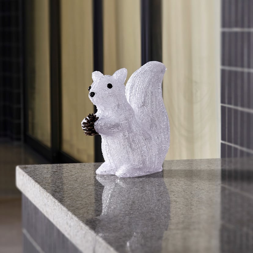 lampenwelt Lindby Yuki LED-Dekofigur Kunststoff Eichhörnchen Super Rabatt