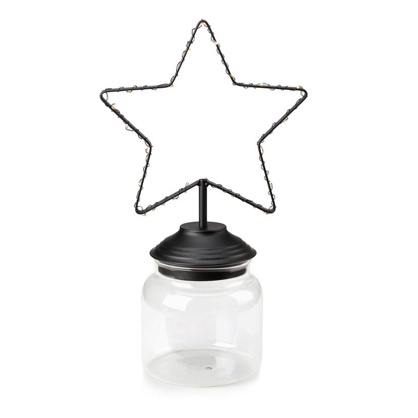 lampenwelt LED-Dekostern Sweetie mit Batterie und Timer Schlussverkauf