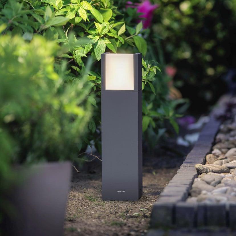 lampenwelt Philips LED-Sockelleuchte Arbour UE