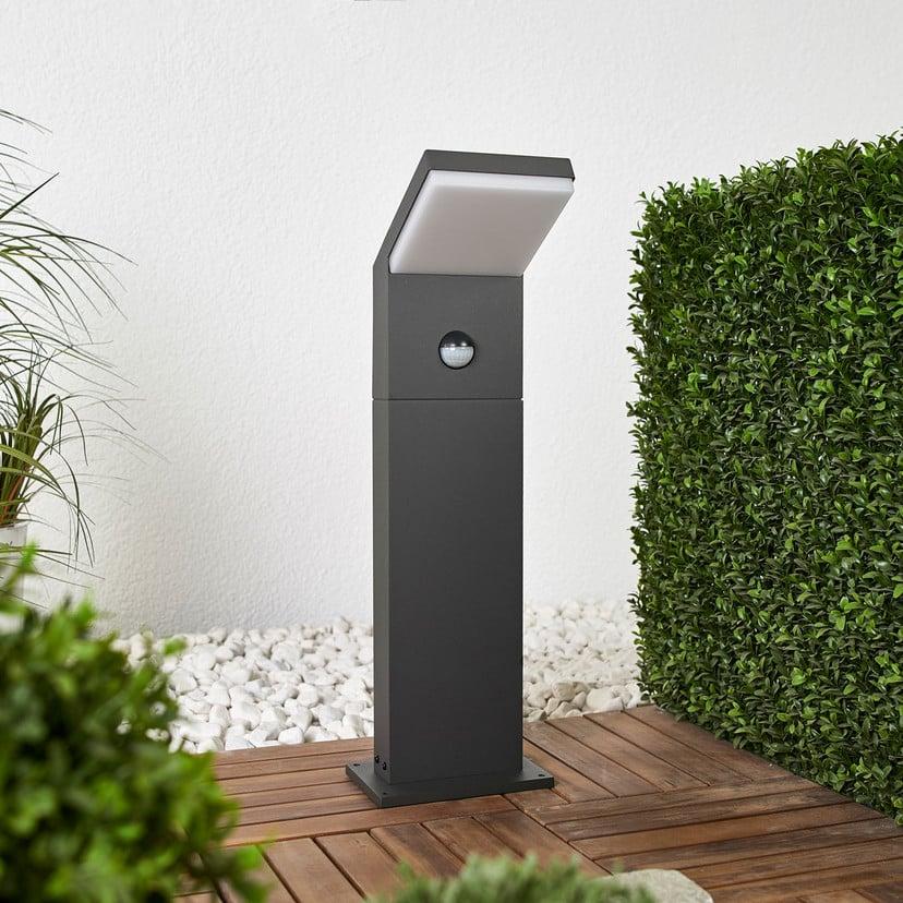 lampenwelt Arcchio LED-Wegeleuchte Yolena Sensor 60 cm anthrazit Preisnachlass