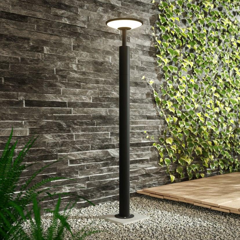 lampenwelt Lucande LED-Wegeleuchte Fenia 100 cm anthrazit IP65 Kostenlose Rückgabe