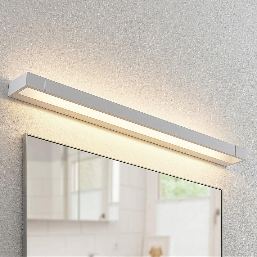 lampenwelt Arcchio LED-Wandleuchte Jora 90 cm weiß schwenkbar IP44