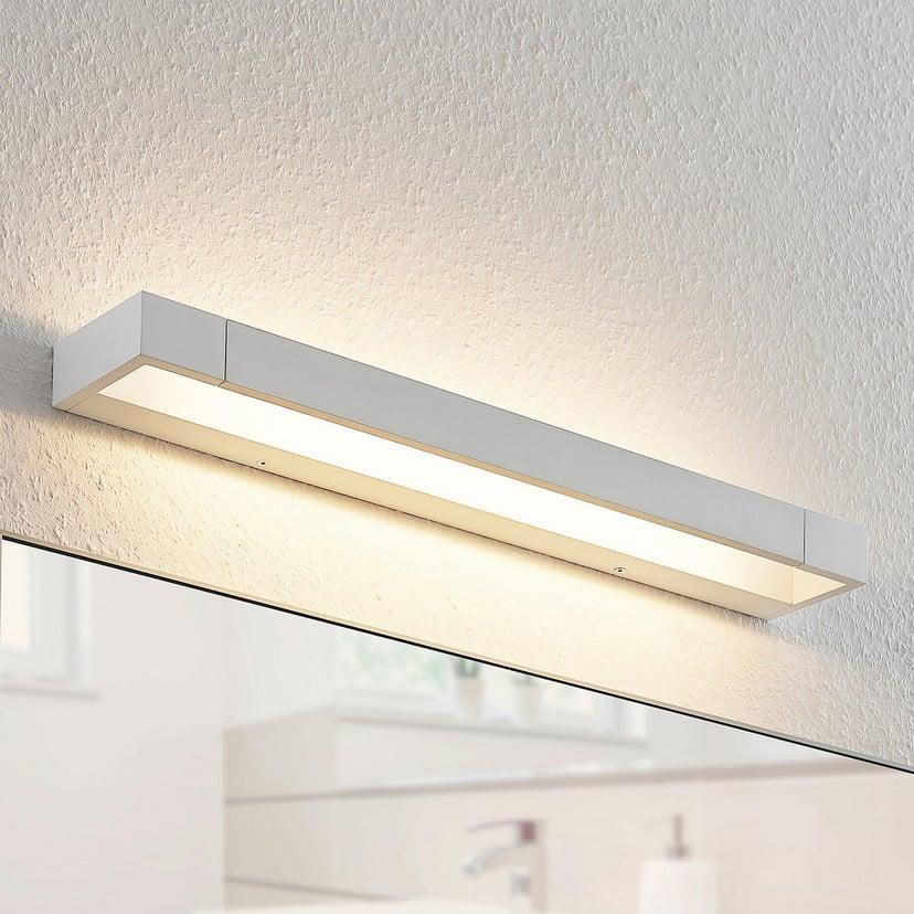 lampenwelt Arcchio LED-Wandleuchte Jora 60 cm weiß schwenkbar IP44