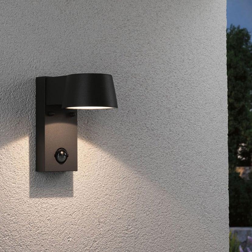 lampenwelt Paulmann Capea LED-Außenwandlampe mit Sensor