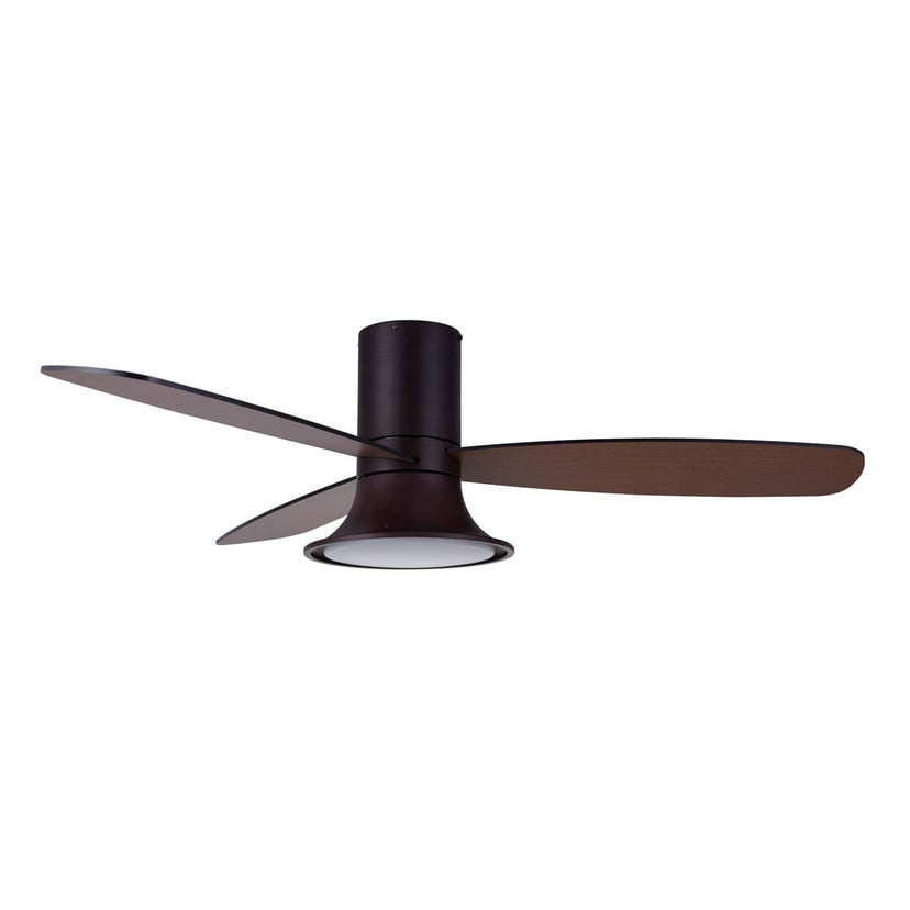 lampenwelt Beacon Deckenventilator mit Licht Flusso bronzefarben leise Heißer Verkauf