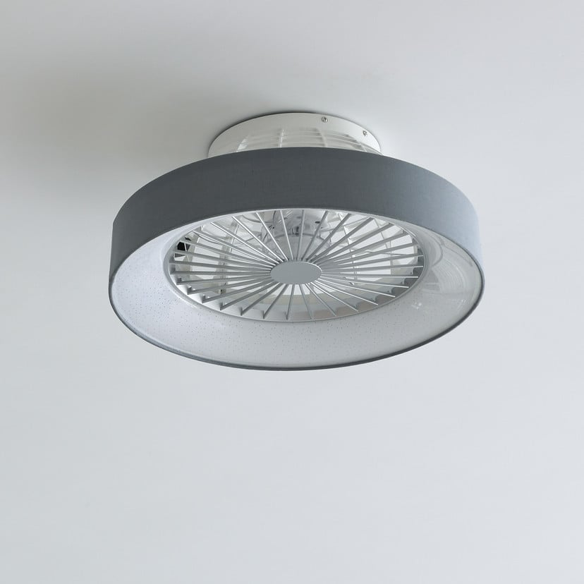lampenwelt Lindby LED-Deckenventilator Mace grau leise Ø 47 cm Tägliche Deals
