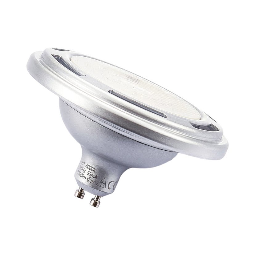 lampenwelt Arcchio LED-Reflektor GU10 ES111 11 5W silber 3000K dimmbar