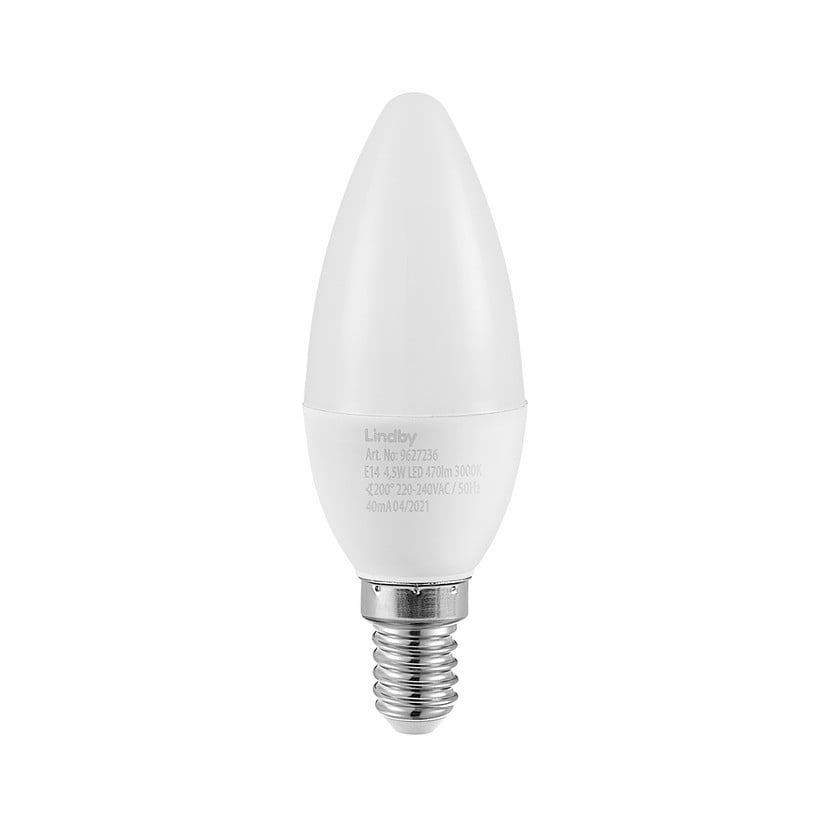 lampenwelt Lindby LED-Kerzenlampe E14 C35 4 5 W opal 3.000 K Riesige Rabatte