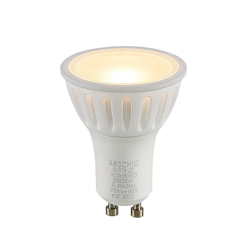 lampenwelt Arcchio LED-Reflektor GU10 100° 7W 2.700K dimmbar