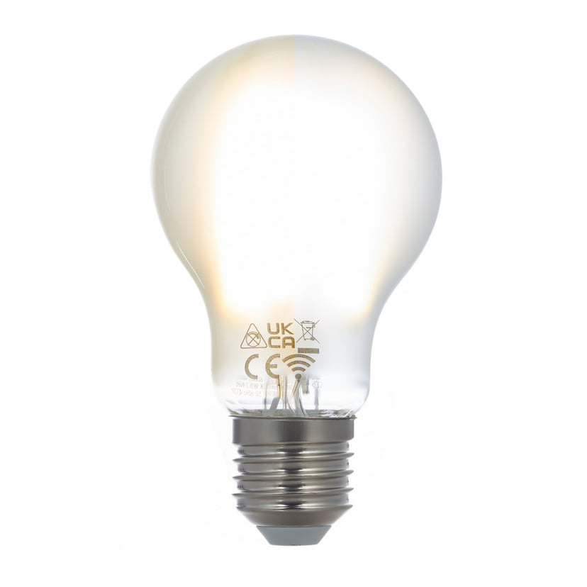 lampenwelt LUUMR Smart LED-Leuchtmittel matt E27 A60 7W Tuya WLAN CCT Clearance-Verkauf