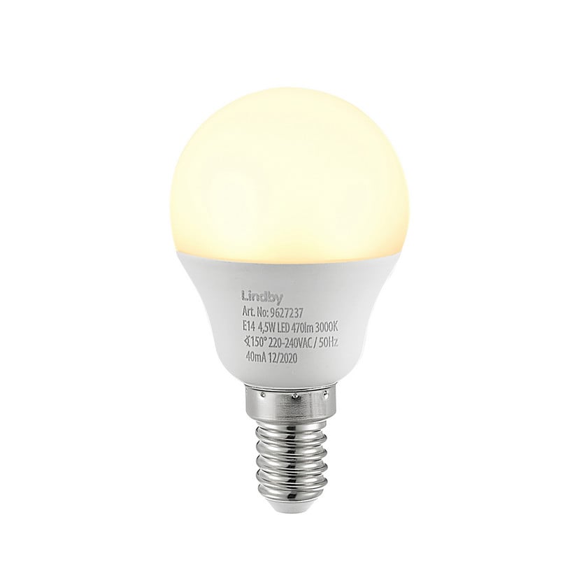 lampenwelt Lindby LED-Lampe E14 G45 4 5W 3.000K opal 2er-Set Angebote