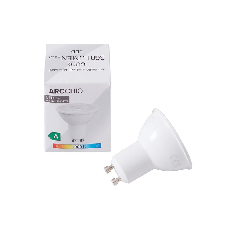 lampenwelt Arcchio LED-Leuchtmittel GU10 2W 4000K 360 Lumen Meist gekauft