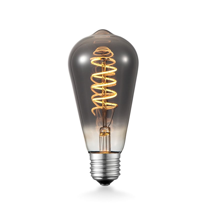 lampenwelt Lucande LED-Lampe E27 ST64 4W 1.800K dimmbar titan Rabatt