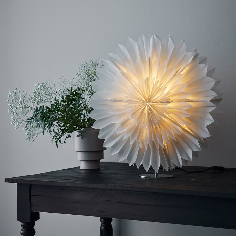 lampenwelt Standstern Solina Ø 60 cm grau Blitzangebot