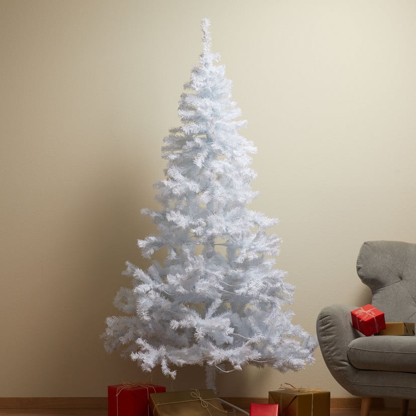 lampenwelt Weißer LED-Tannenbaum Ottawa für außen 2 1m 260LED Riesige Ersparnisse