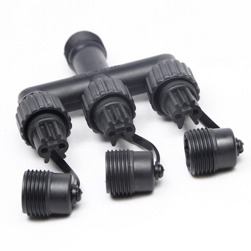 lampenwelt System 24 - LED-E-Connector mit 3 Anschlüssen Kostenloser Versand international