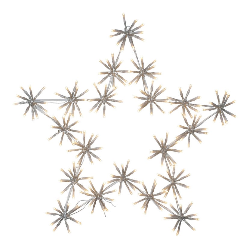 lampenwelt LED-Dekoleuchte Flower Star für außen 2025