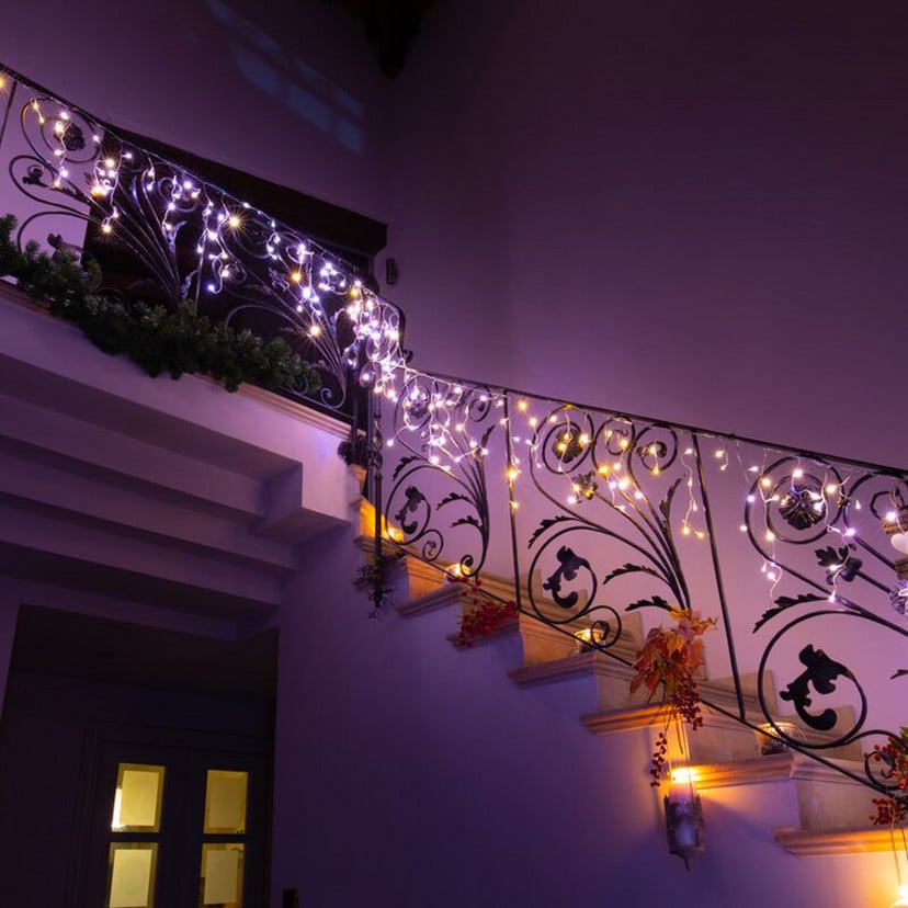 lampenwelt Smarter LED-Lichtervorhang Twinkly für App CCT