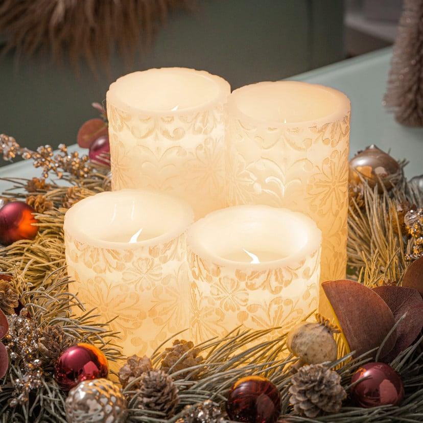 lampenwelt Pauleen Little Lilac Candle LED-Kerze 2er Set Fabrikverkauf