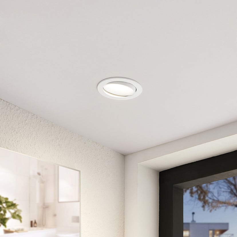 lampenwelt Arcchio LED-Einbauleuchte Katerin 10 cm weiß schwenkbar Fabrik Onlineshop