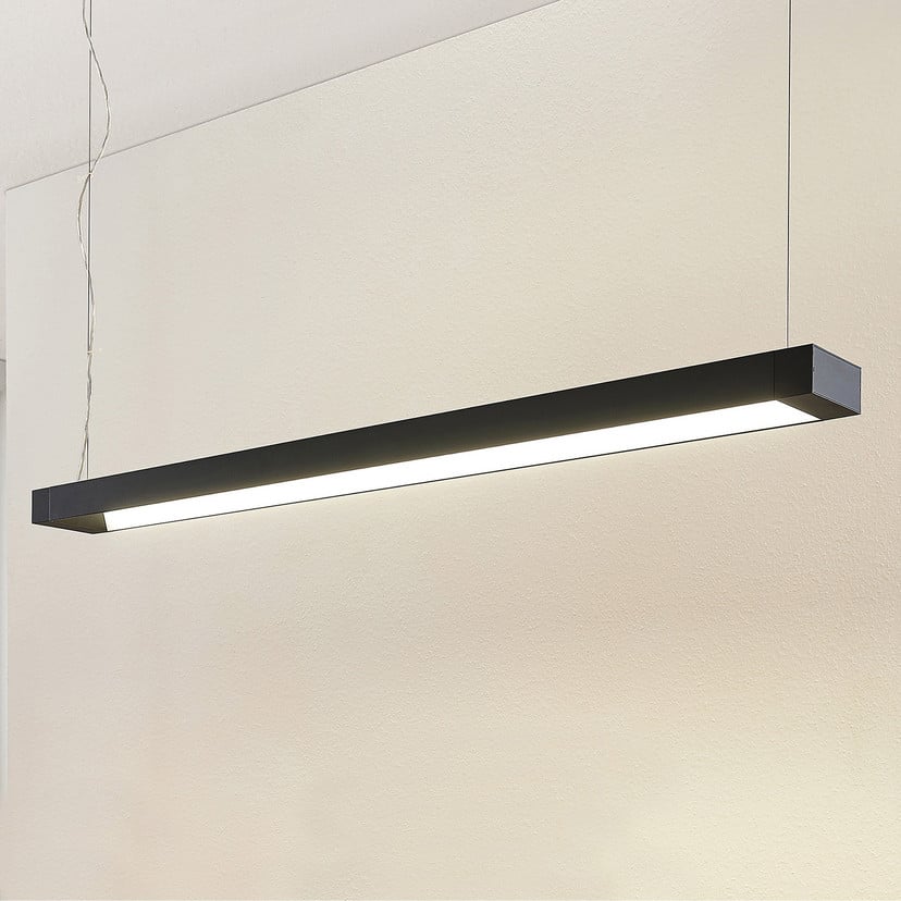 lampenwelt Arcchio LED-Pendellampe Cuna schwarz 122cm Metall Rabatt