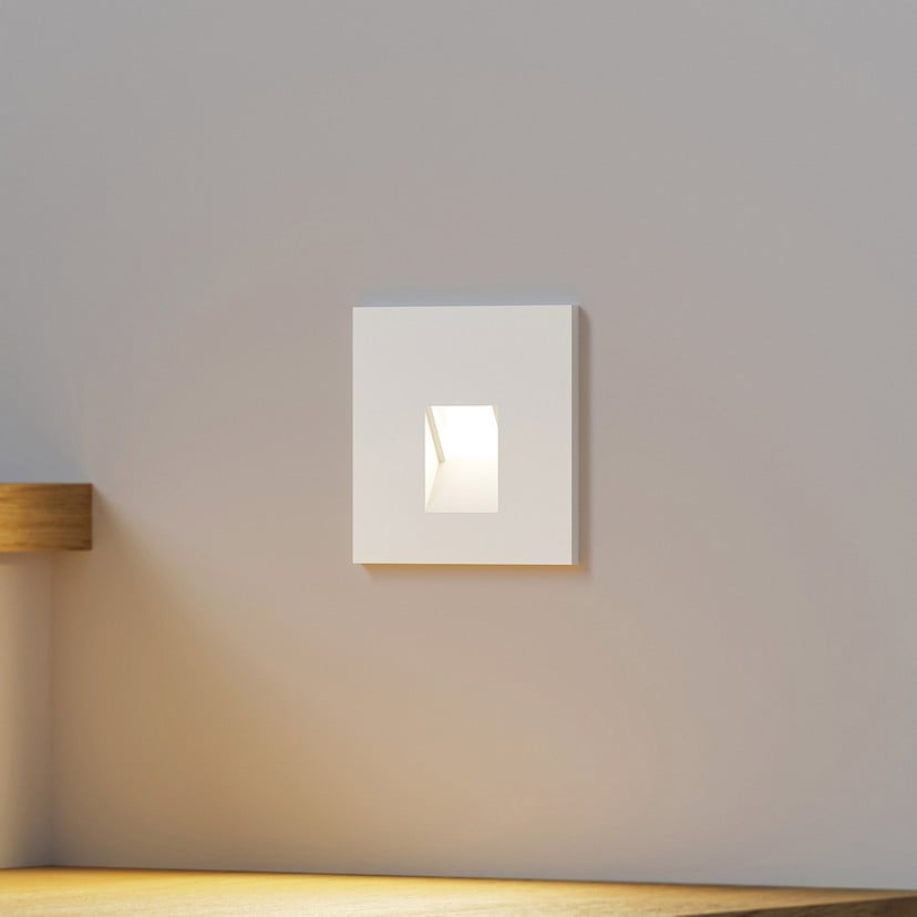 lampenwelt Arcchio LED-Einbaulampe Vexi 7 5 cm x 7 5 cm weiß CCT