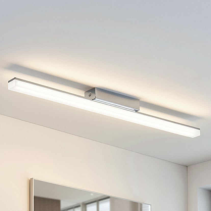 lampenwelt Lindby LED-Bad-Deckenleuchte Levke 75 cm dimmbar IP44 Muttertagsangebot