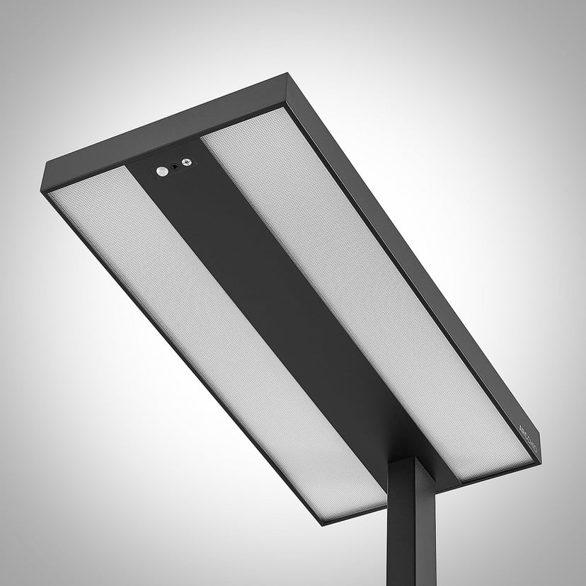 lampenwelt Arcchio LED-Stehleuchte Logan Pro schwarz Sensor dimmbar Valentinstagsangebot