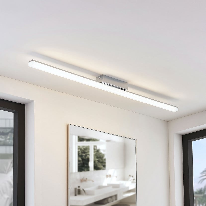 lampenwelt Lindby LED-Bad-Deckenleuchte Levke 116 cm dimmbar IP44 Saisonale Angebote