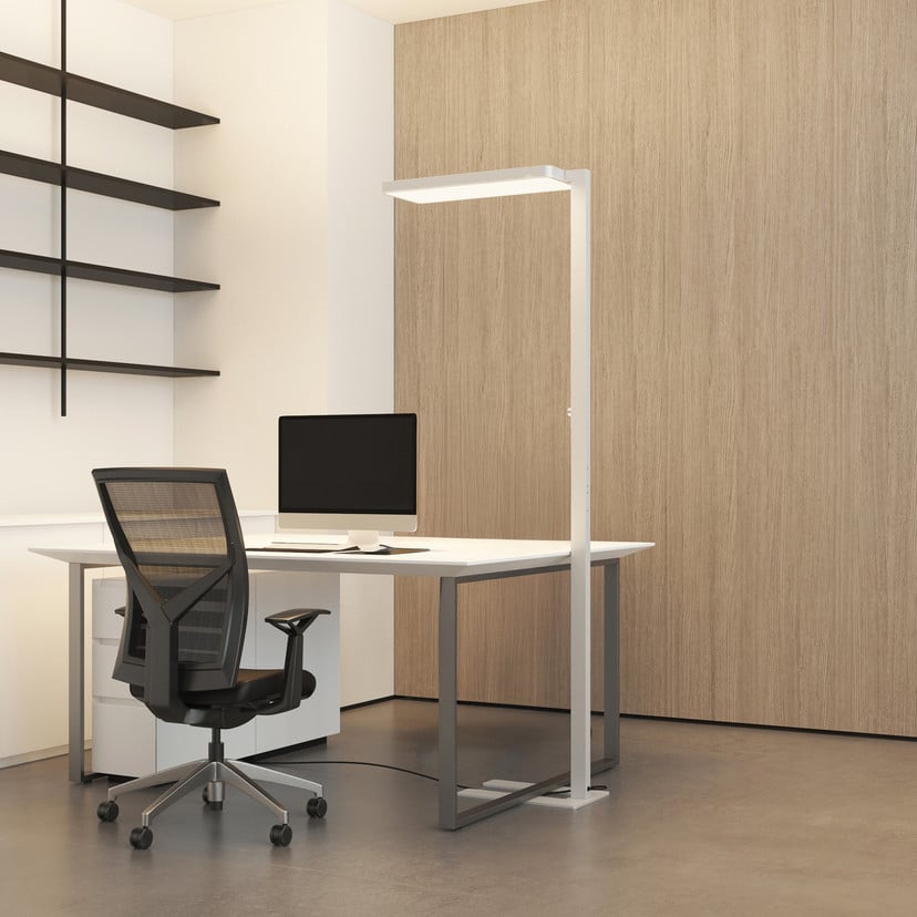 lampenwelt Arcchio LED-Stehleuchte Timon 195 cm weiß 54 W Aluminium Tägliche Deals