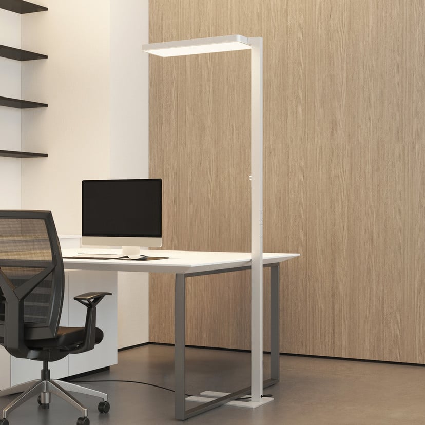 lampenwelt Arcchio LED-Stehleuchte Timon 195 cm weiß 54 W Aluminium Tägliche Deals