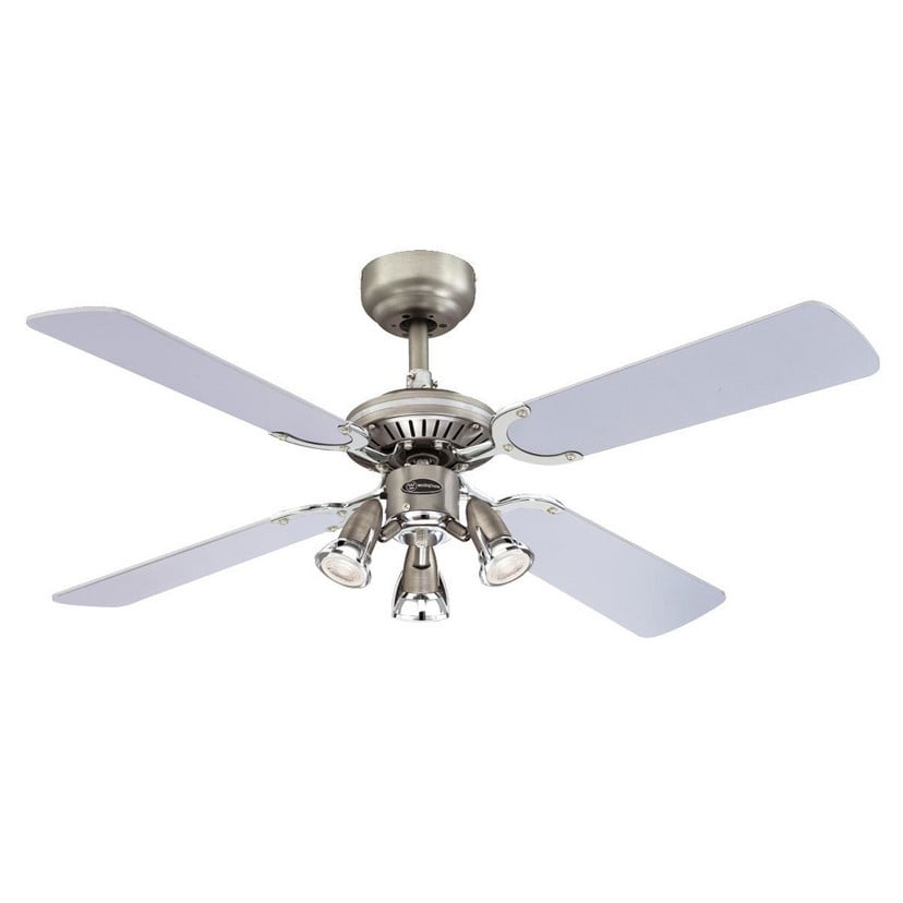 lampenwelt Westinghouse Princess Euro Ventilator silbergrafit Tiefpreis