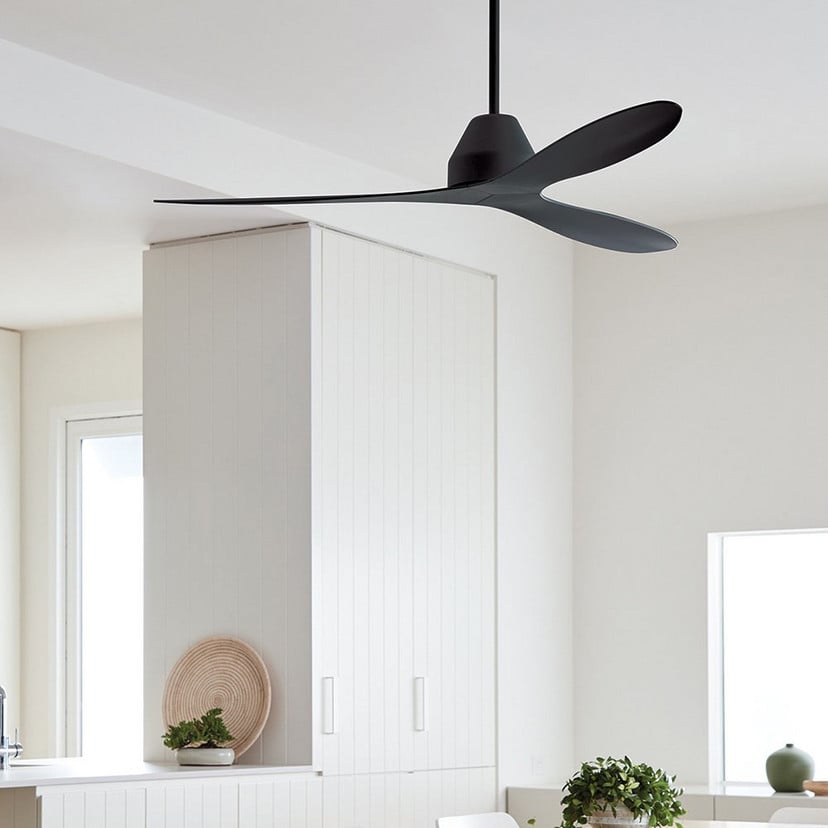 lampenwelt Beacon Deckenventilator Whitehaven schwarz leise Ø 142 cm Bis zu 60% Rabatt