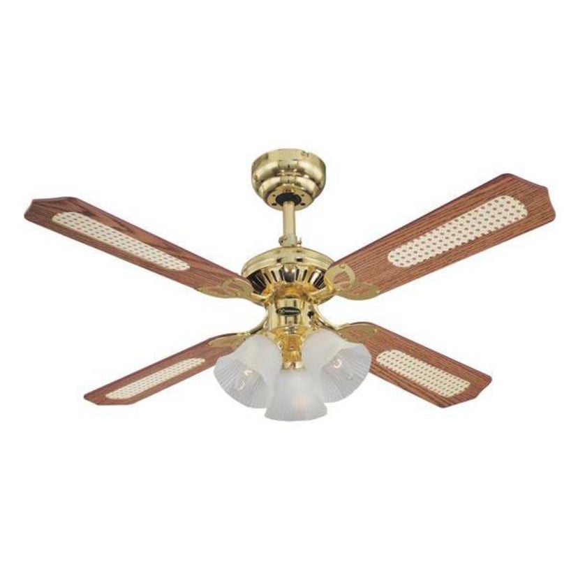 lampenwelt Westinghouse Princess Trio Ventilator Holz 105 cm Bis zu 65% Rabatt