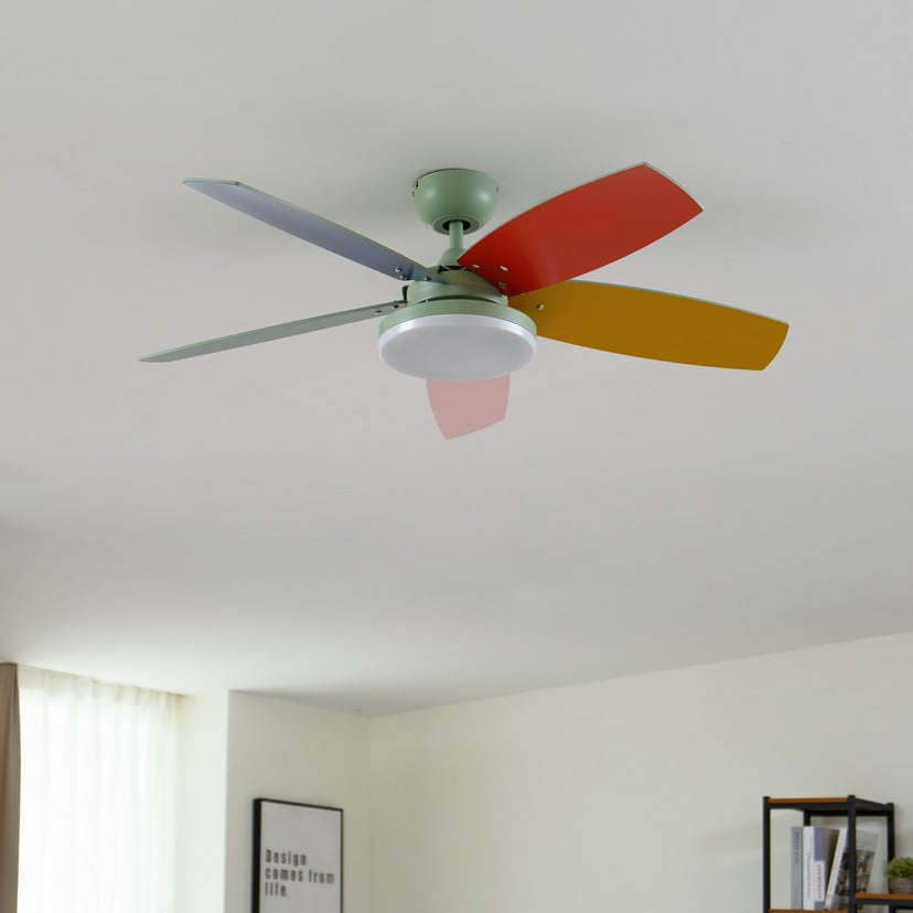 lampenwelt Lindby LED-Deckenventilator Jonte Holz DC leise Ø 106 cm Riesige Rabatte