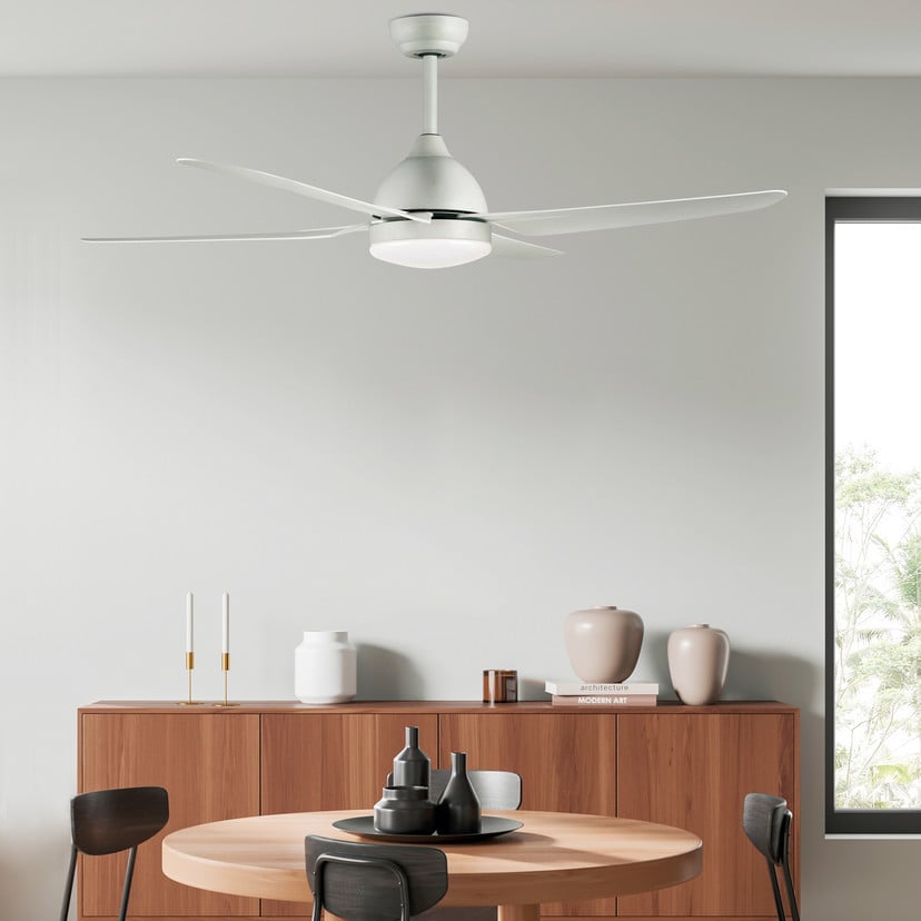 lampenwelt LED-Deckenventilator Barine mit Fernbedienung CCT Begrenzt auf 3 Tage