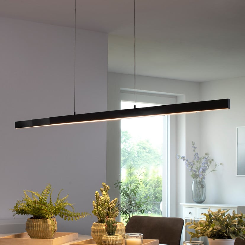 lampenwelt Paul Neuhaus Q-ARIAN LED-Pendelleuchte anthrazit Rabatt