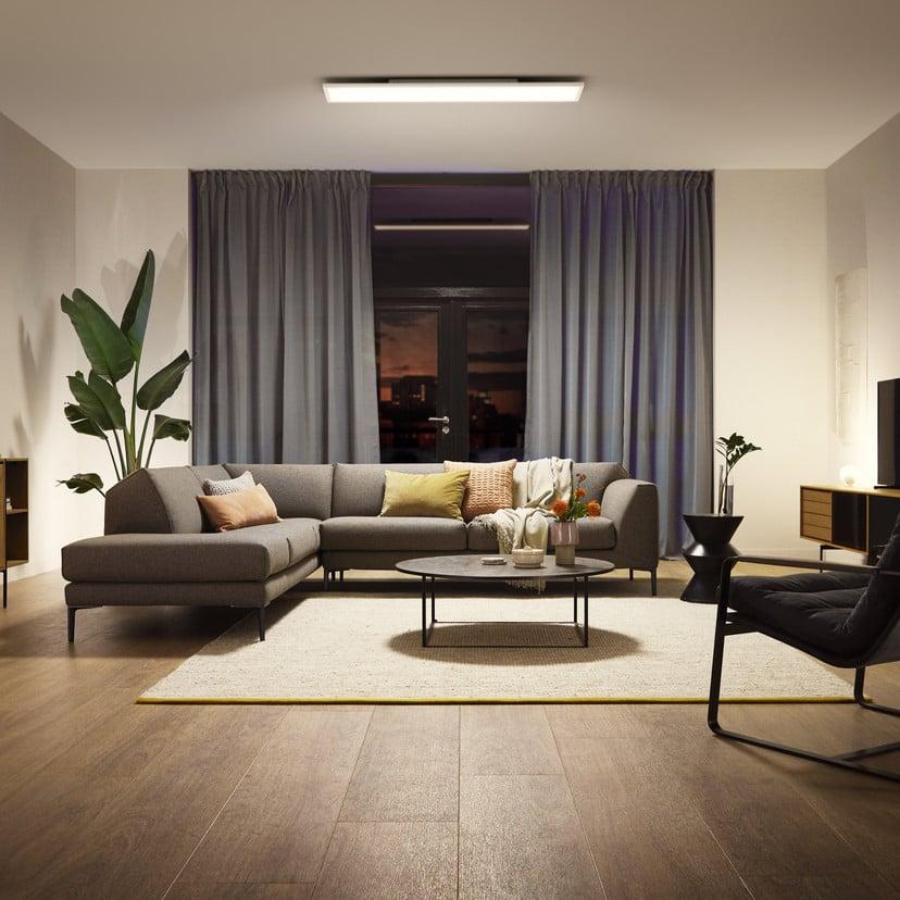 lampenwelt Philips Hue Aurelle LED-Panel eckig 120 x 30 cm Flash Sale