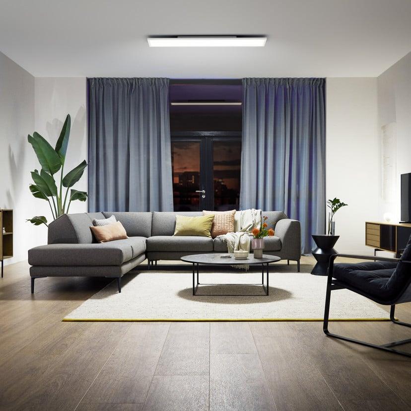 lampenwelt Philips Hue Aurelle LED-Panel eckig 120 x 30 cm Flash Sale