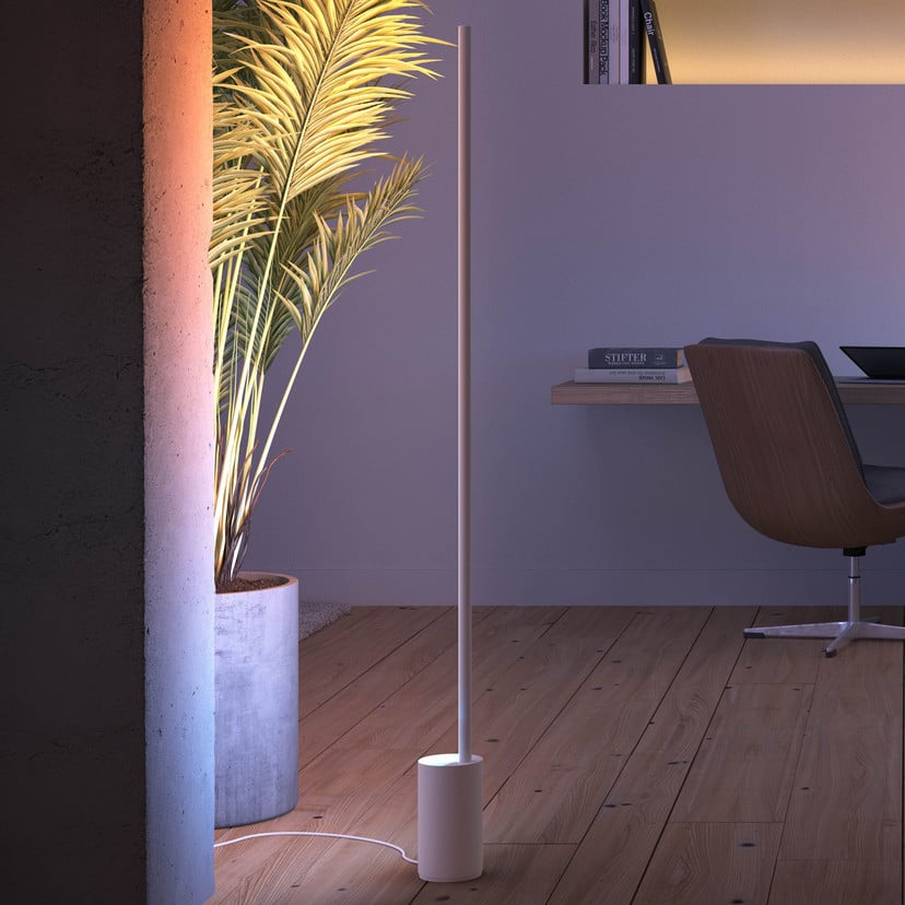 lampenwelt Philips Hue Gradient Signe LED-Stehlampe weiß Begrenztes Angebot