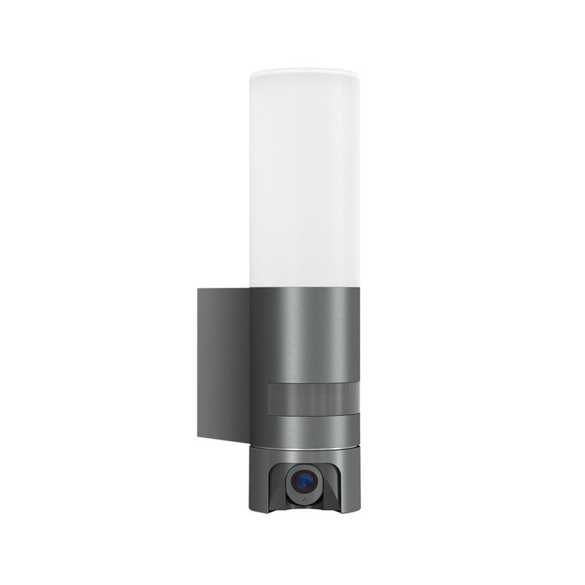 lampenwelt STEINEL L 620 Cam SC LED-Außenwandlampe anthrazit Weihnachtsangebot