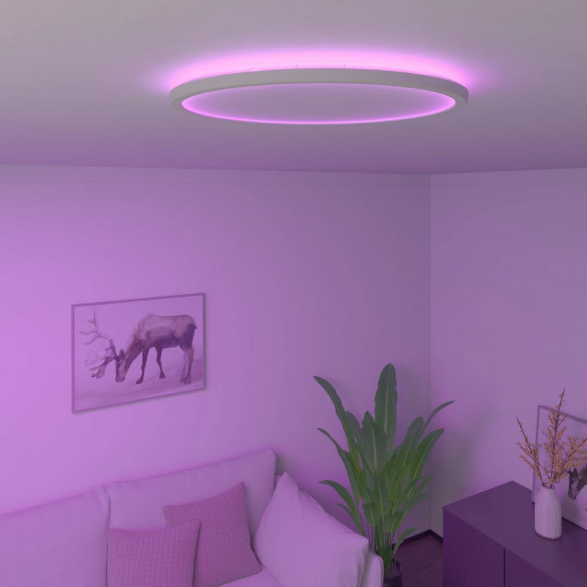 lampenwelt Calex Smart Halo LED-Deckenleuchte Ø 40 cm Vatertagsangebot