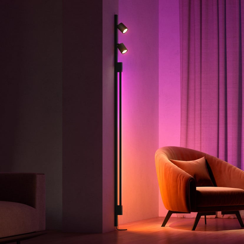 lampenwelt Philips Hue Perifo 2x Spots Gradient Tube schwarz Zeitlich begrenztes Angebot