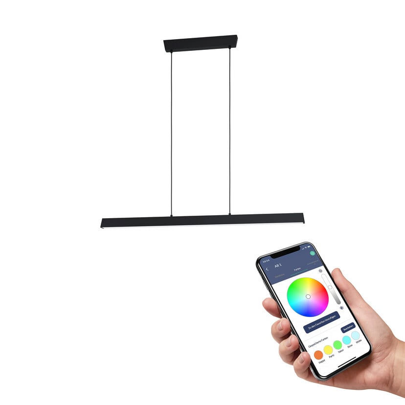lampenwelt EGLO connect Simolaris-Z LED-Hängelampe 122cm Saisonale Angebote