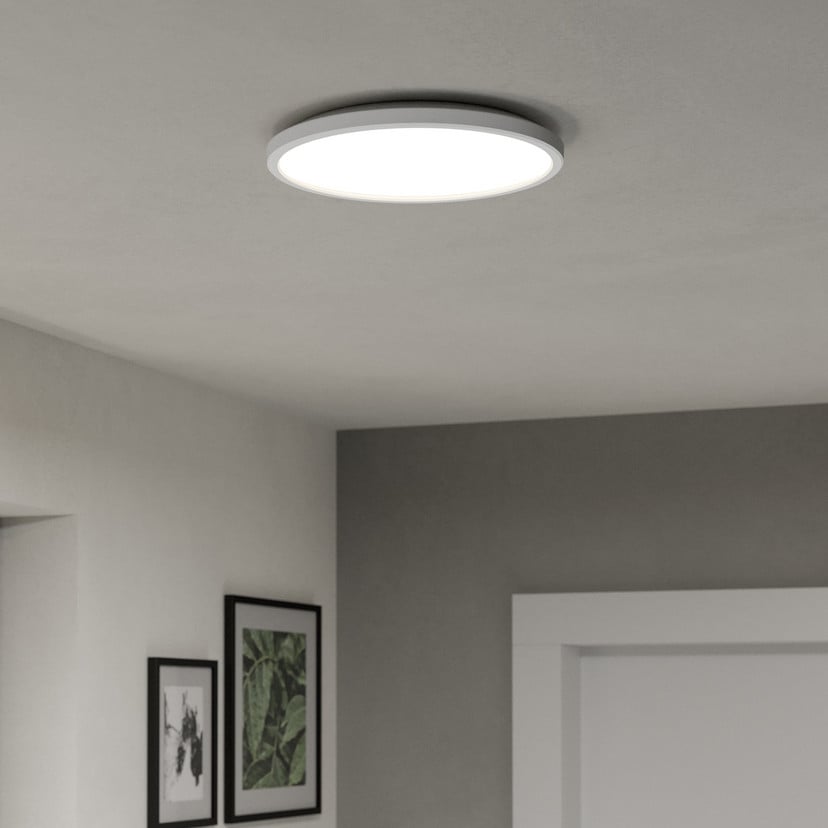 lampenwelt EGLO connect LED-Deckenlampe Rovito-Z weiß Ø 30 cm Tiefpreis