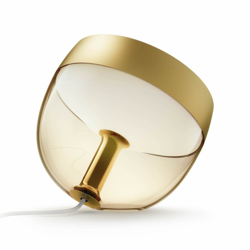 lampenwelt Philips Hue Iris WACA LED-Tischleuchte gold Letzte 2 Tage